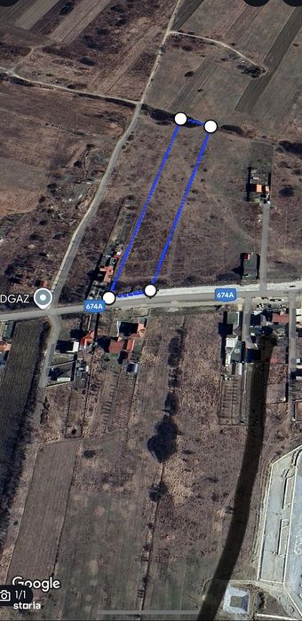Teren 9500mp Tg Jiu strada Ana ipatescu