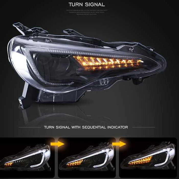 LED фарове ToyotaT86 GT86/ Subaru BRZ 2012+