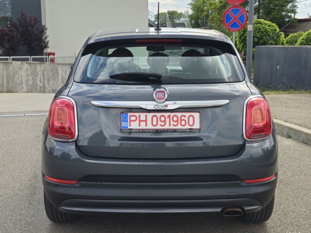 Fiat 500X Popstar 1.6 benzina 2015 Navi Keyless Euro 6 Rate avans 0