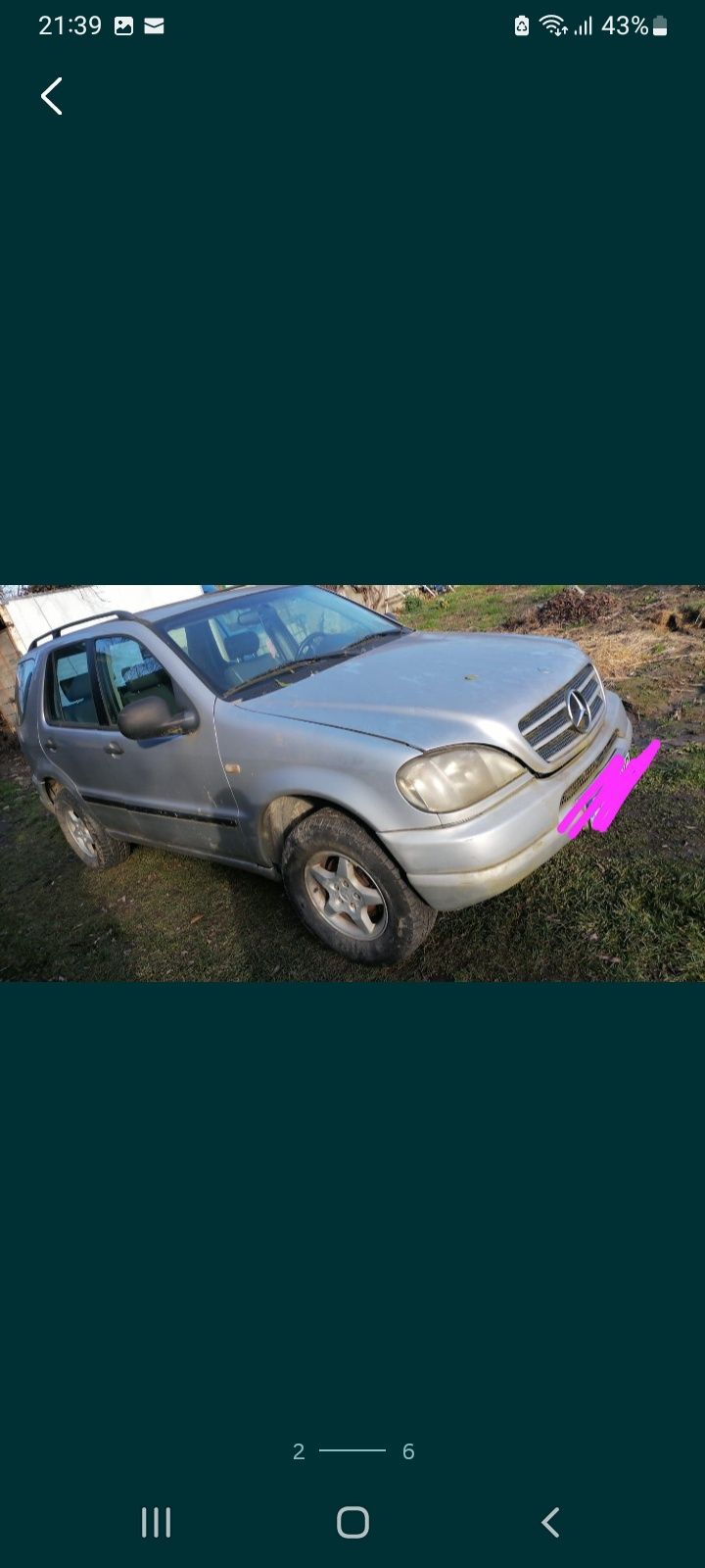 Motor cutie reductor grupuri mercedes ml