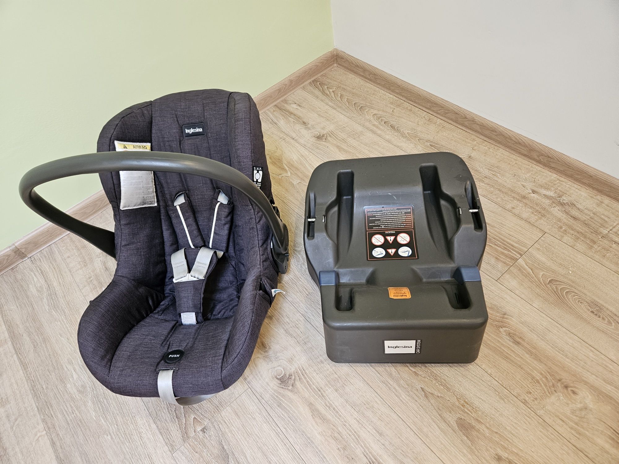 Scaun auto scoica Inglesina cu baza ISOFIX 0-13 kg