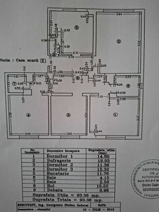 Apartament 4 camere, Bld. Callatis