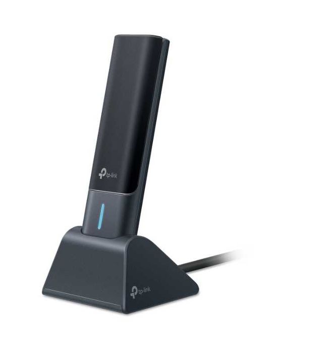 USB Wi-Fi 6E Адаптер TP-Link Archer AXE5400 (Трибандов) | Като нов