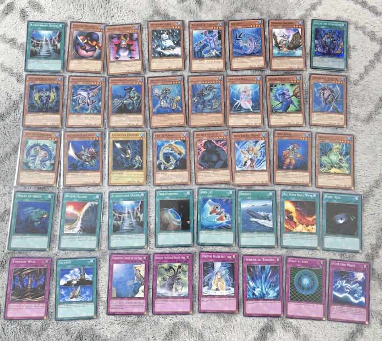 Yu gi oh Structure Deck Realm of the Sea Emperor 1st edition