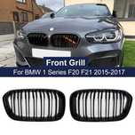 Бъбреци с двойни ребра черен лак за BMW серия 1 F20 F21 2015 до 2019