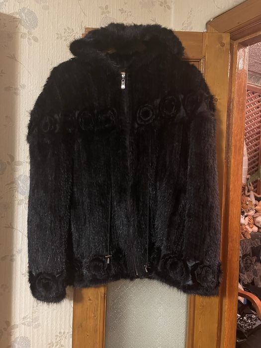 Продам шубку, вязаная норка.