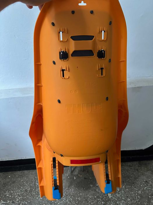 Scaun de bicicleta pentru copii, marca Thule RideAlong, portocaliu