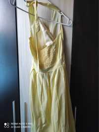 Жълта дълга рокля S.oliver