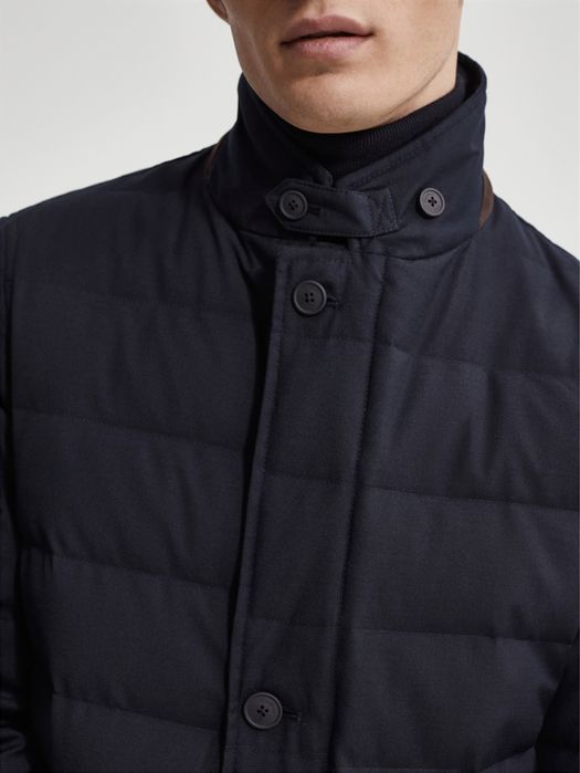 Geaca barbateasca cu puf Massimo Dutti