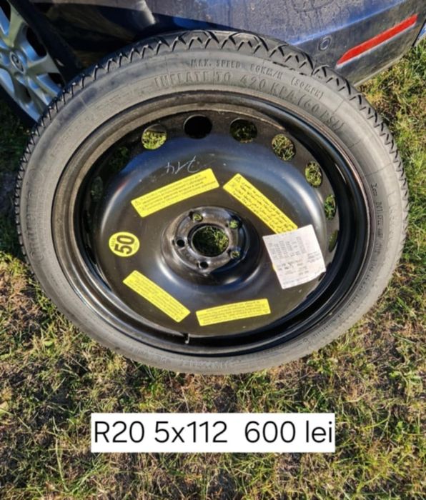 Rezervă slim Audi 5x112 R19 și R20