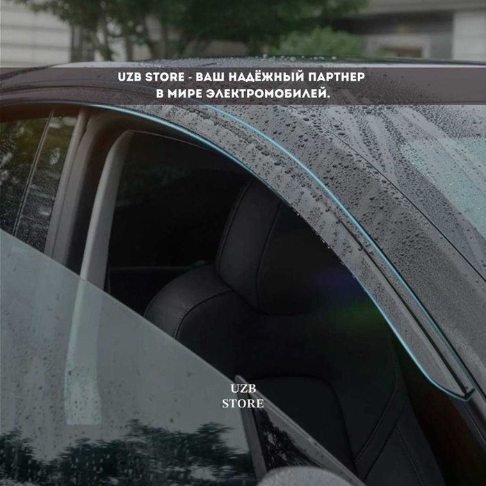 Zeekr vetrovik | дождевик защитный козырёк на окна Zeekr 007.