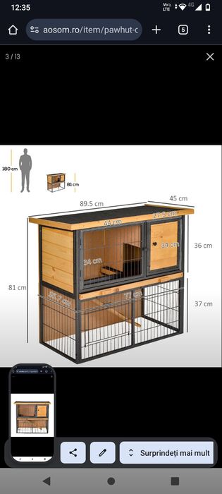 Cușcă iepure de vânzare