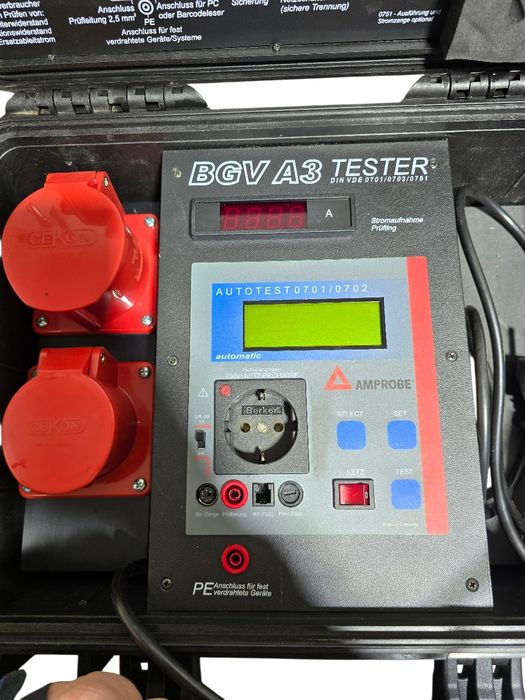 Tester siguranță electrica BGV A3
