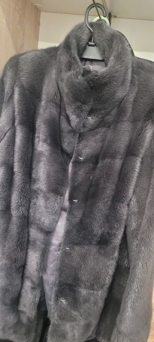 Шуба Норка натуральный мех