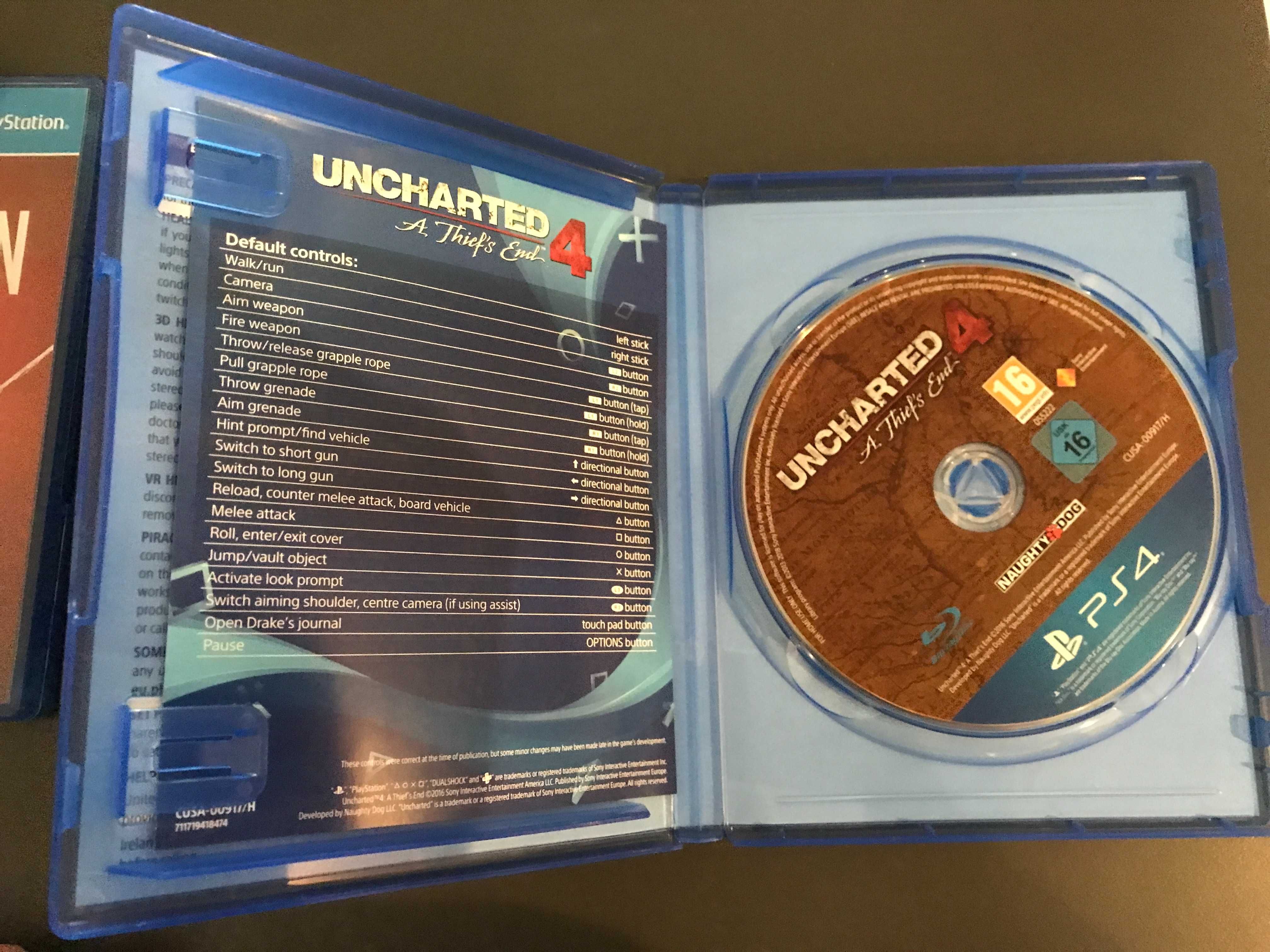 Игра Uncharted 4: A Thief's End (PS4)