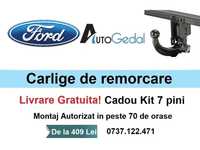 Carlig Remorcare FORD Fiesta 2017-prezent - Omologat RAR si EU