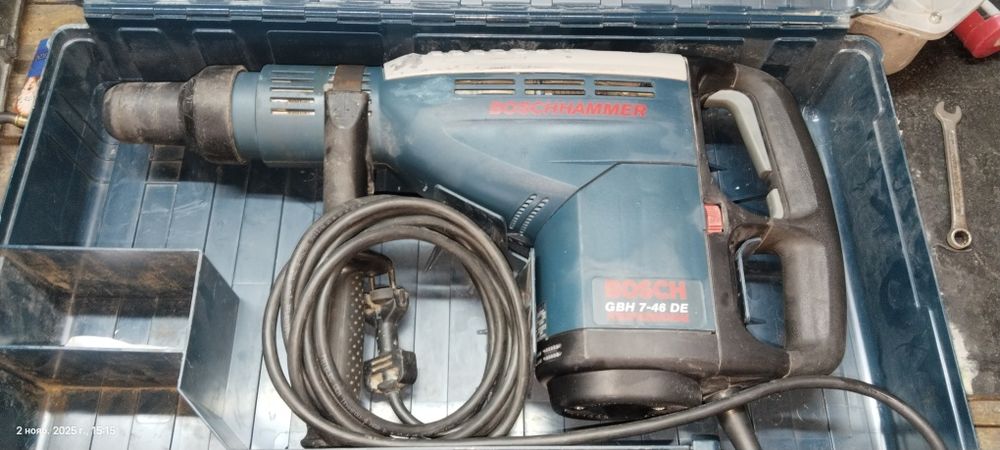 Перфоратор в идеальном состоянии.