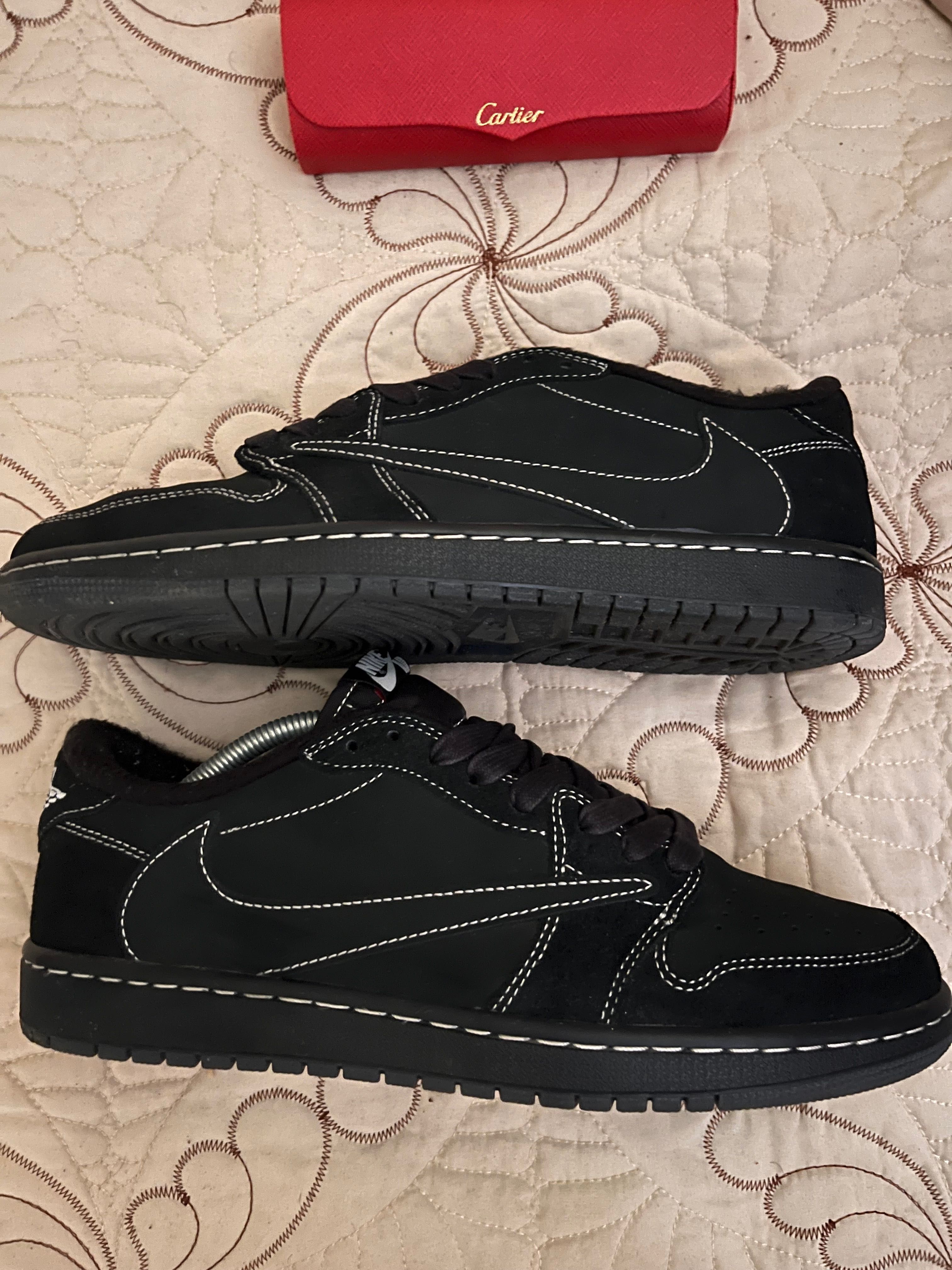 Jordan 1 Travis Scott Black Phantom