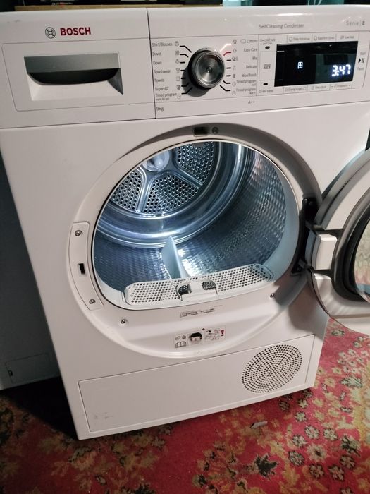 Uscător Bosch 9kg A+ cu pompa de caldura