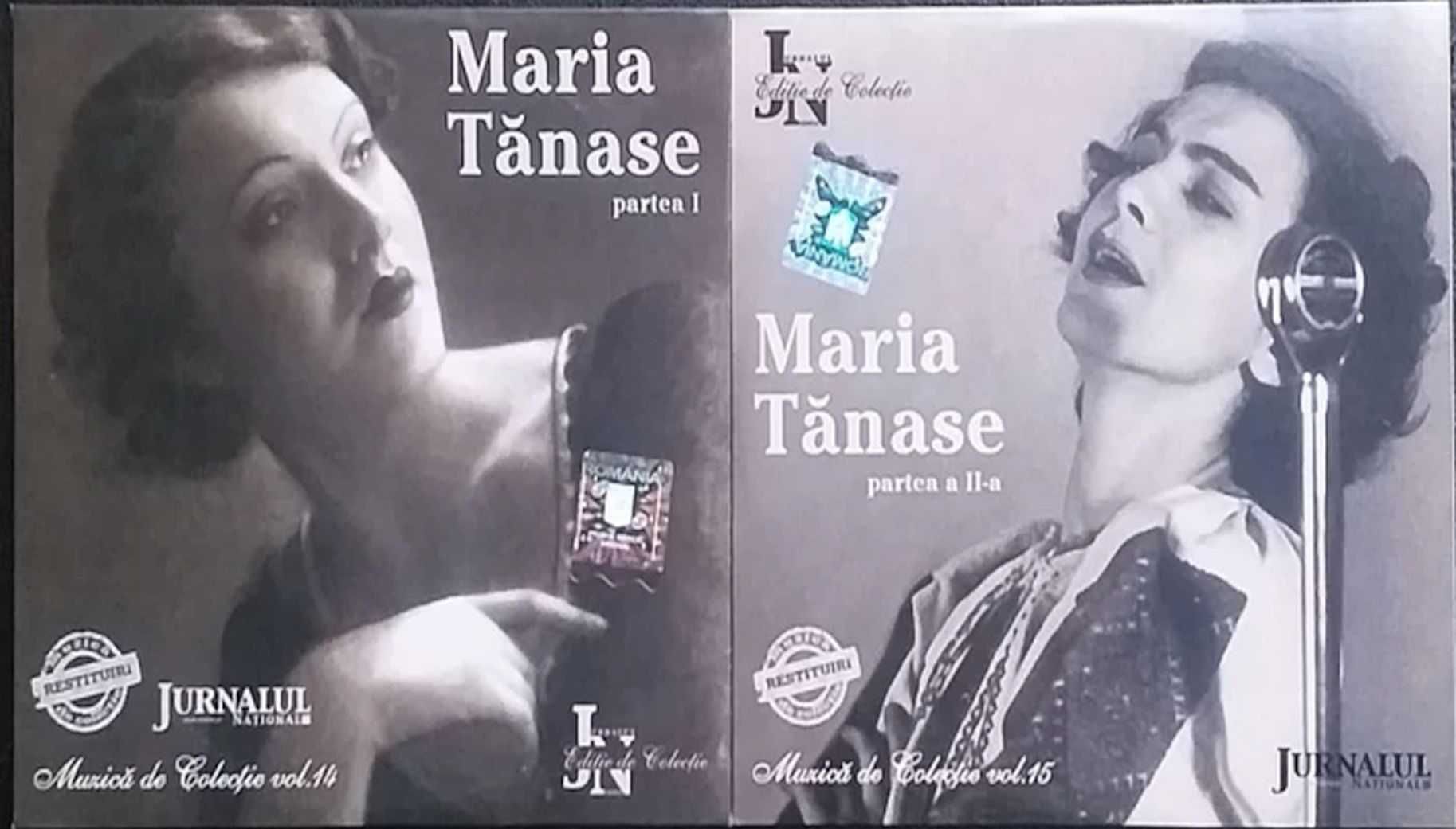 CD Maria Tanase Partea I + II Jurnalul National