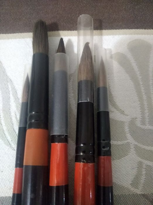 Продам  для художественного кружка гуашь, кисточки, стеки недорого