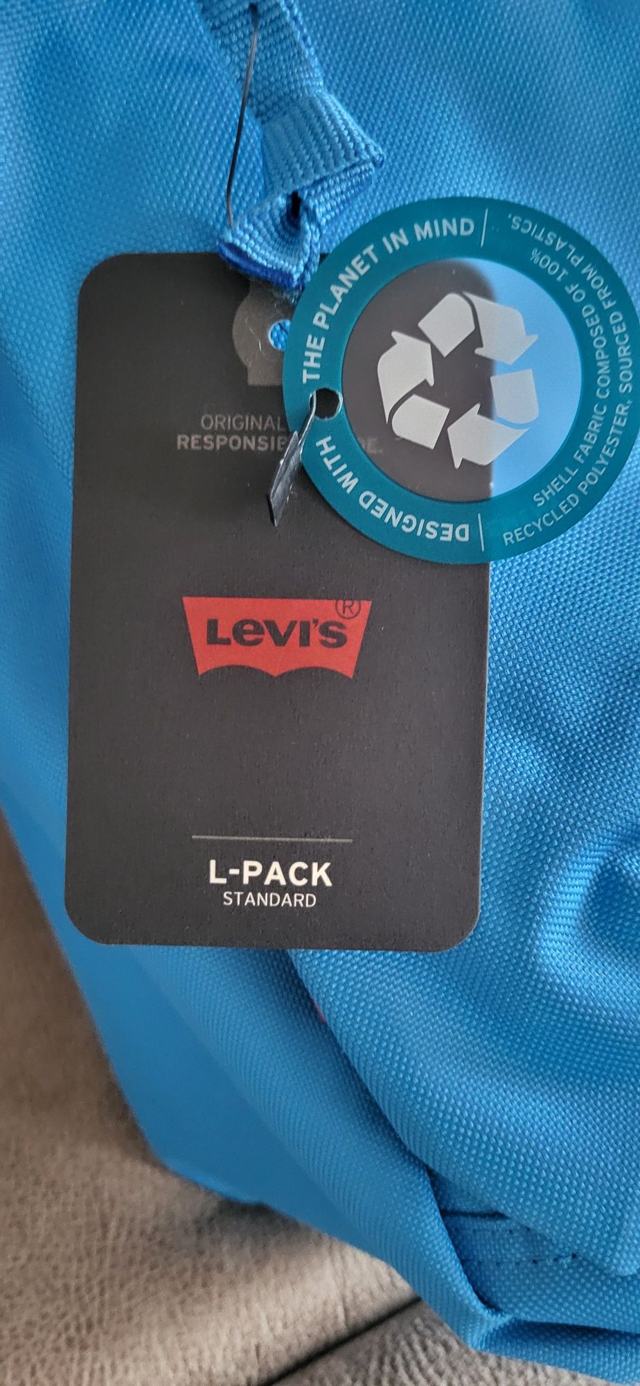 Rucsac ORIGINAL LEVISTRAUS  20litri,Italia.NOU! In cutie  cu etichetă