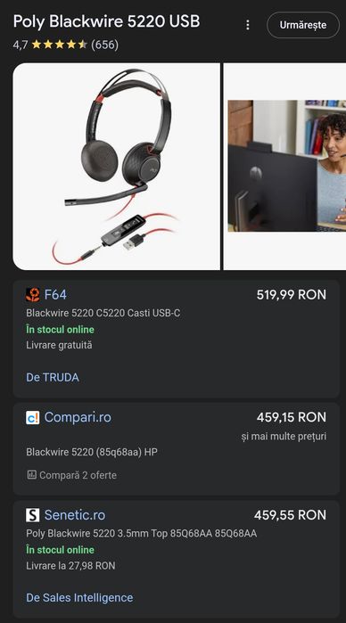 Poly Blackwire 5520 USB C