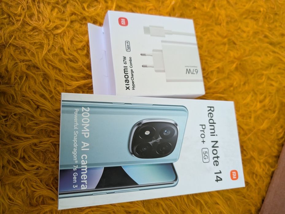 Продавам неразпечатан  хиоми редми море 14 про плюс
