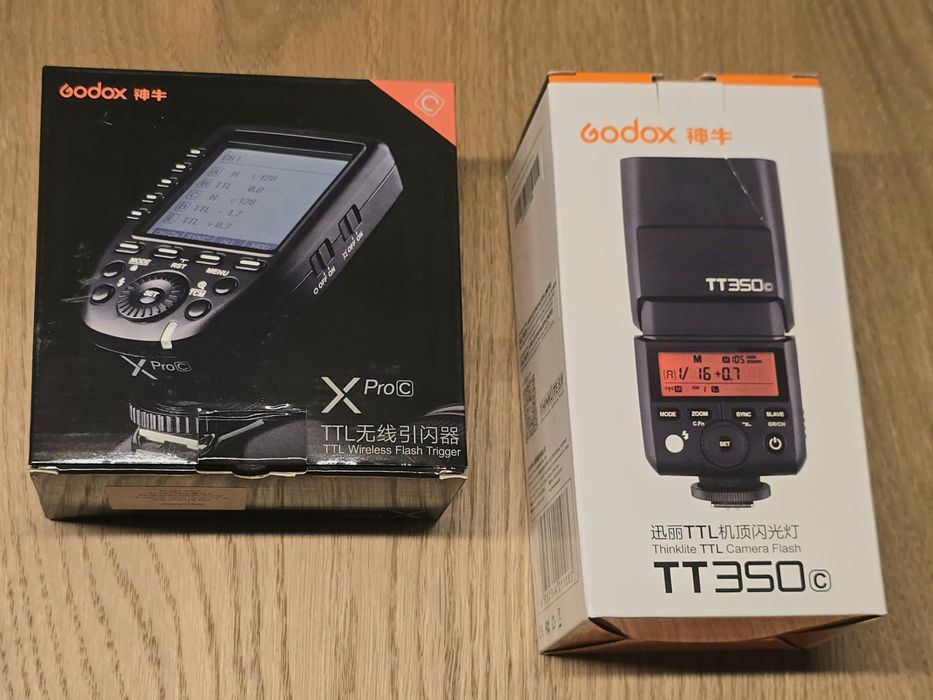 Blitz Godox TT350c, transmiter TTL-XPRO-C, [TT685ii - vandut]