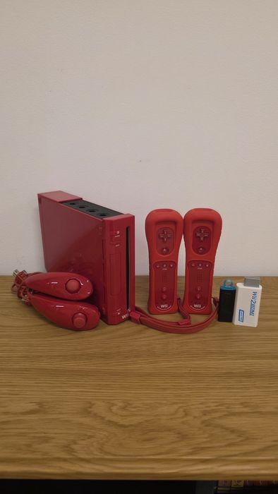 Nintendo Wii Modat 550 jocuri, 2 Manete, 2 Nunchuck, Accesorii + HDMI