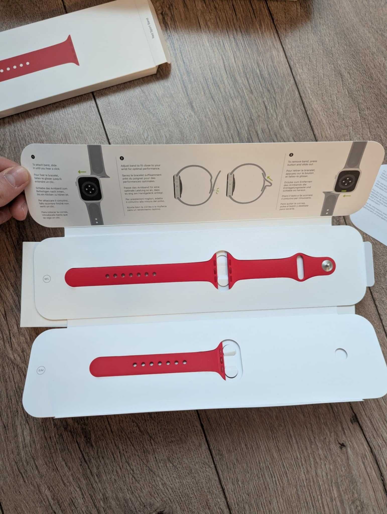 Червен Смарт часовник APPLE WATCH 8