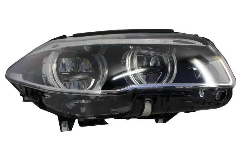 Фарове Full LED за BMW Серия 5 F10 F11 2011/2013 с ангелски очи  А295