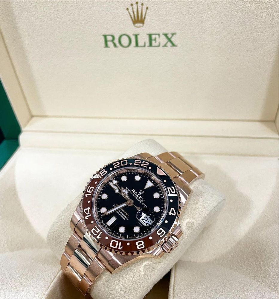 Rolex Gmt - master ll 40,mm root beer rose
