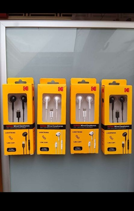 Căști originale Kodak pt IPhone cu fir noi oi