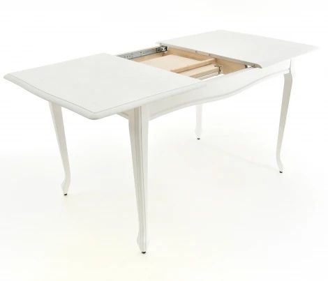 Раздвижной стол белый в хорошем состоянии