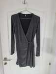 Vand rochie argintie