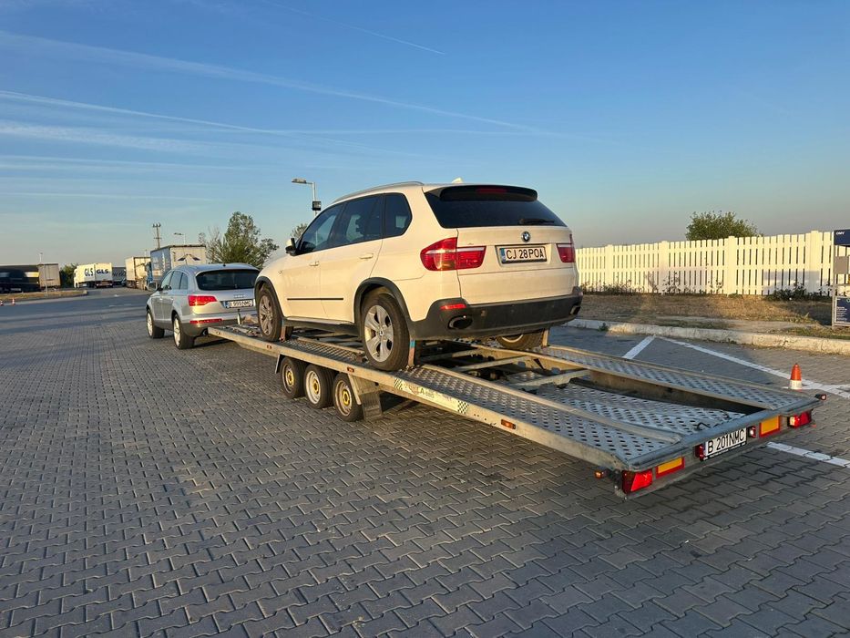 Tractări auto transport platforma recuperator auto