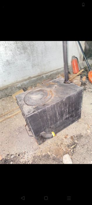 Продам печь для отопление  на угле