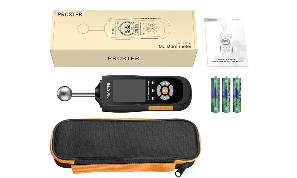 Umidimetru inductiv sferic Proster, adâncime de analiză 20-40 mm, umid