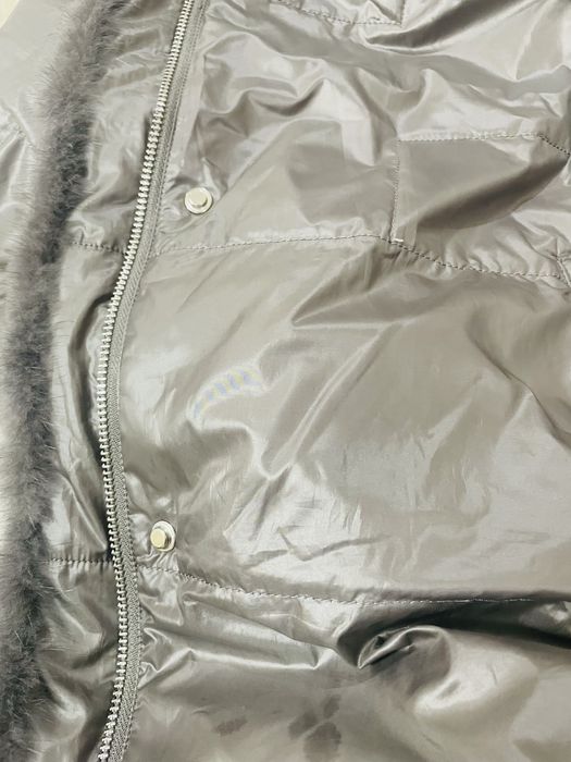 Продам зимний пуховик, фирма белисимо, с песцовым воротником