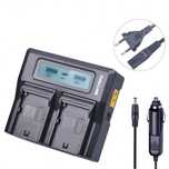 Incarcator dual FAST acumulatori NP-F550 NP-F750 NP-F960 NP-F970
