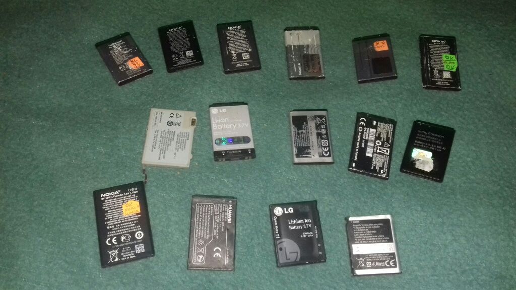 Baterii Nokia BL-5CA,BL5C,BL-5B-;Sagem SALN-SN2,Sony E. CBA0002013,etc