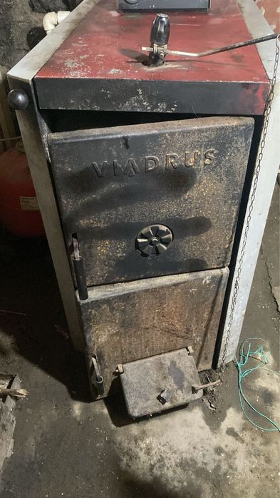 Centrala pe lemne Viadrus 25 kw + boiler Ariston