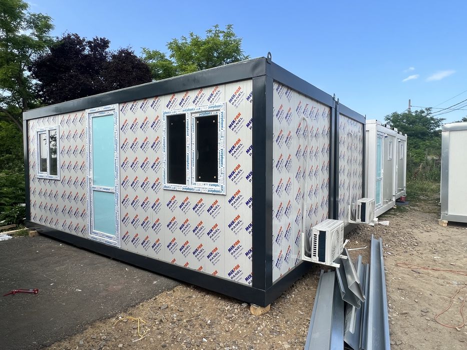 Containere organziare de santier Container birou vestiar de locuit