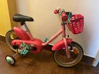 Bicicleta BTWIN 3-5 ani , copii , fete