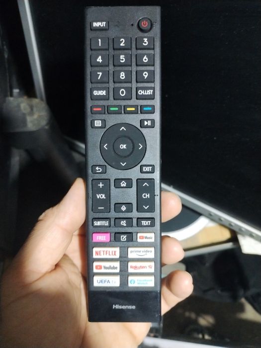 Telecomanda smart hisense Toshiba netflix hbo primevideo