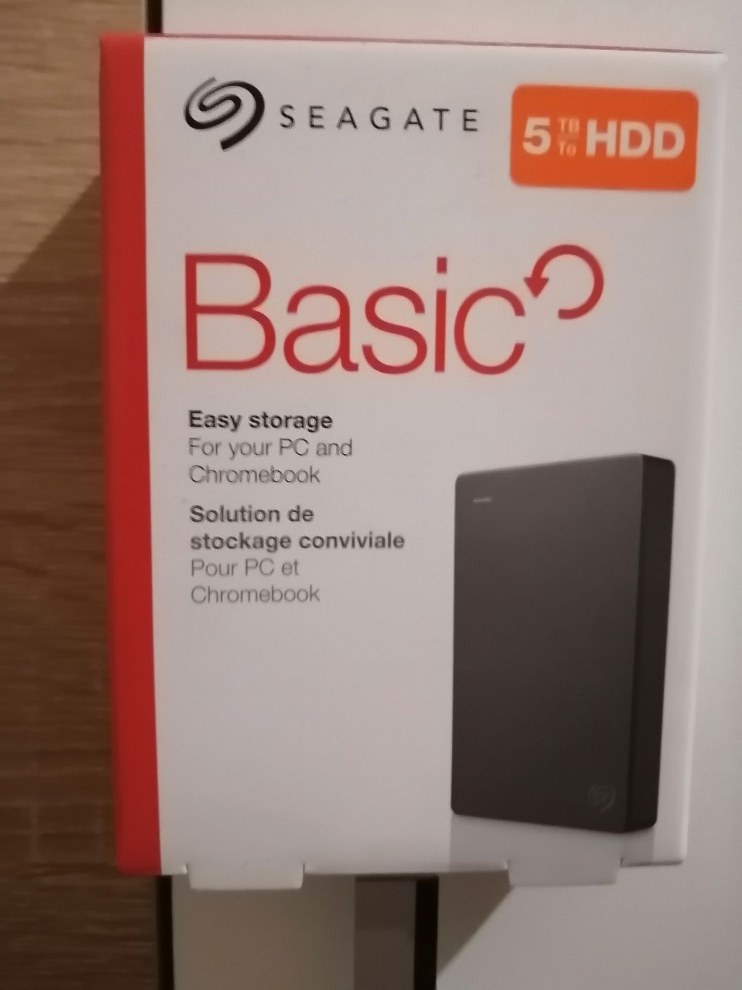 Внешний жёсткий диск (HDD 2,5) Seagate basic 5 TB