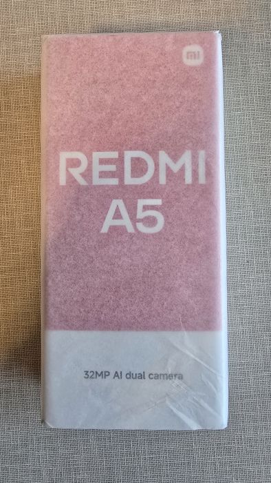 Xiaomi Redmi A5  128GB stocare, Midnight Black,Nou, sig