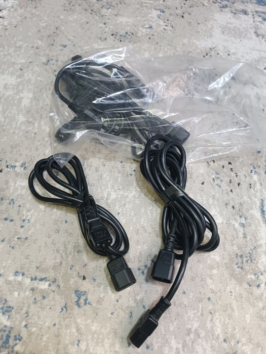 Кабели питания для компьютера 220 вольт новые. 20 штук .12000 тысяч.