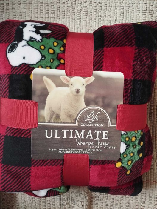 Подарочный новогодний плед